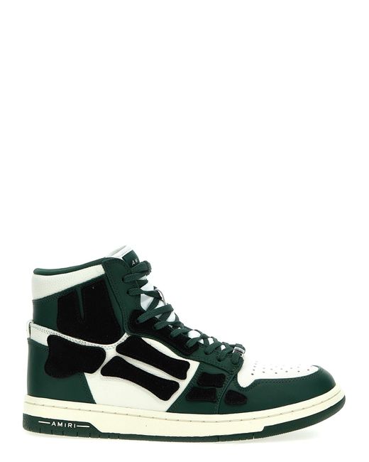 Skel Top High Sneakers Verde di Amiri in Black da Uomo