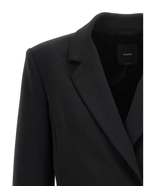 Pinko Black Zagarese Spencer Blazer And Suits