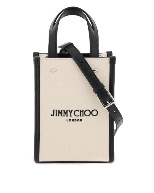 Jimmy Choo Black Leather Mini Bag