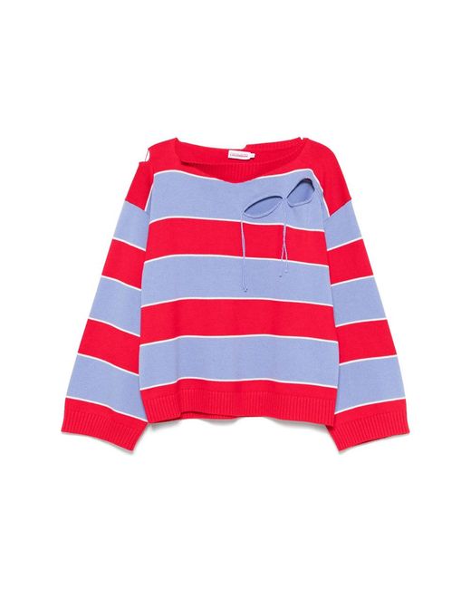 Maglioni Cotone-Uomo di Charles Jeffrey in Red da Uomo