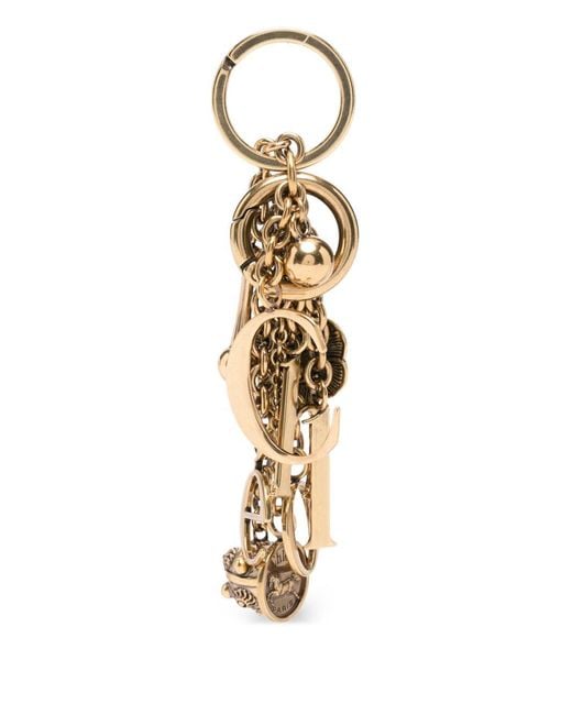 Chloé Metallic Chloé Symbols Keyring