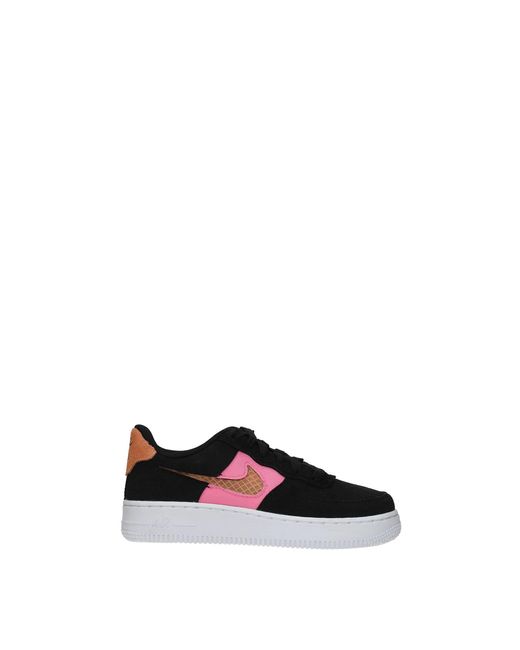 Sneakers air force 1 Camoscio Nero di Nike in Bianco | Lyst