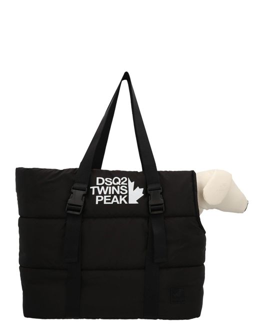 Animal Carrier Pets Accesories Nero-Unisex di DSquared² in Black