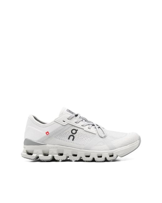 On Shoes White Polyester Sneakers