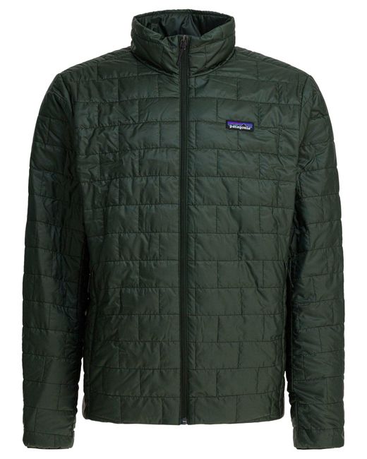 Patagonia Green "nano Puff" Jacket for men