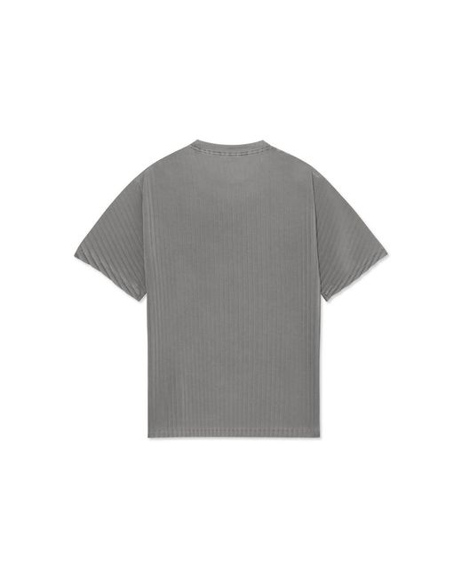 Satisfy Gray Polyester T Shirts for men