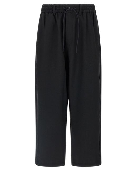 Y-3 Black 'Y-3 Sport Uniform' Pants for men