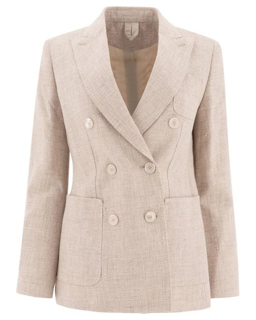 Max Mara Natural Elegant Mini Jacket For
