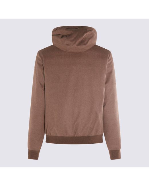 Coats Nut-Uomo di Moorer in Brown da Uomo