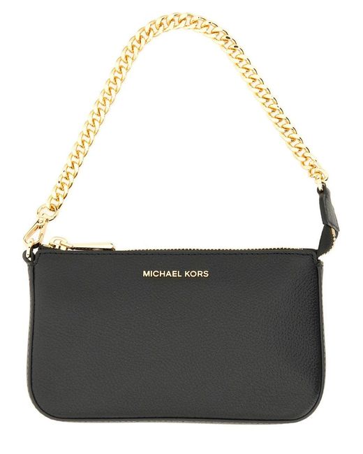 Michael Kors Black Clutch Jet Set