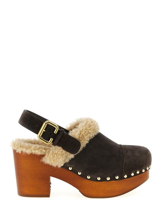 Chloé Multicolor Chloã 'Jeannette' Clogs