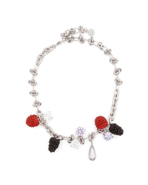 Collane Metallo-Donna di YVMIN in White