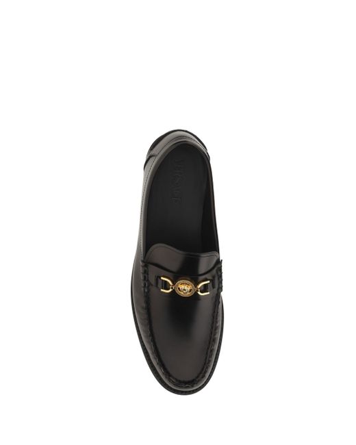 Loafer Shoes di Versace in Black da Uomo