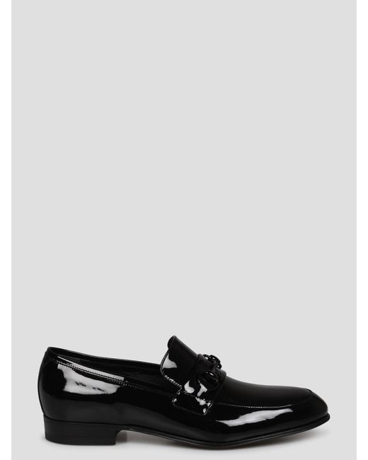 Gucci Black Horsebit Loafers for men