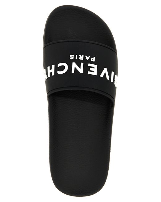 Givenchy Black Plage Capsule Slides for men