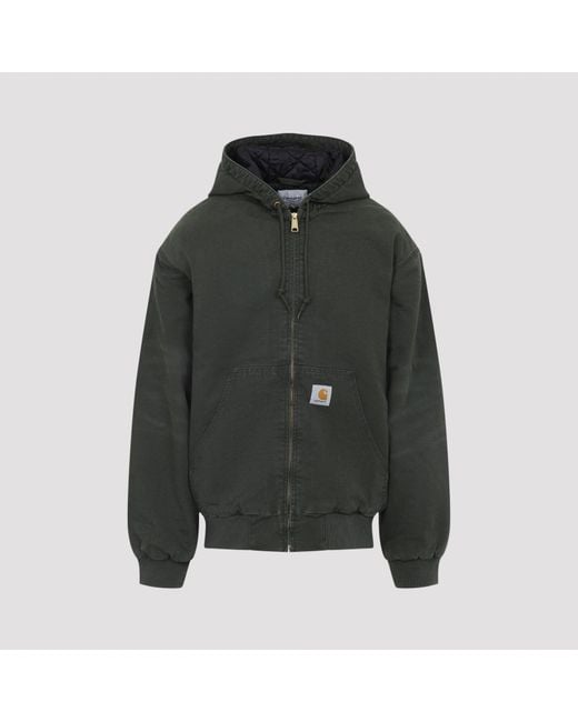 Carhartt Black Jackets Green for men