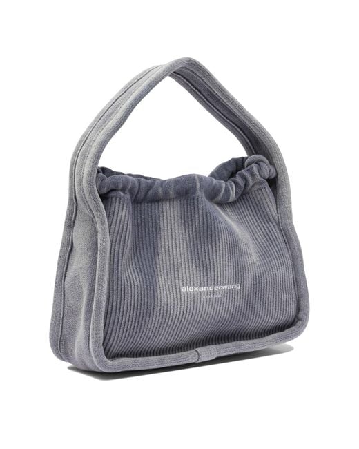 Ryan Small Bag Borse A Spalla E Tracolla Blu-Donna di Alexander Wang in Gray