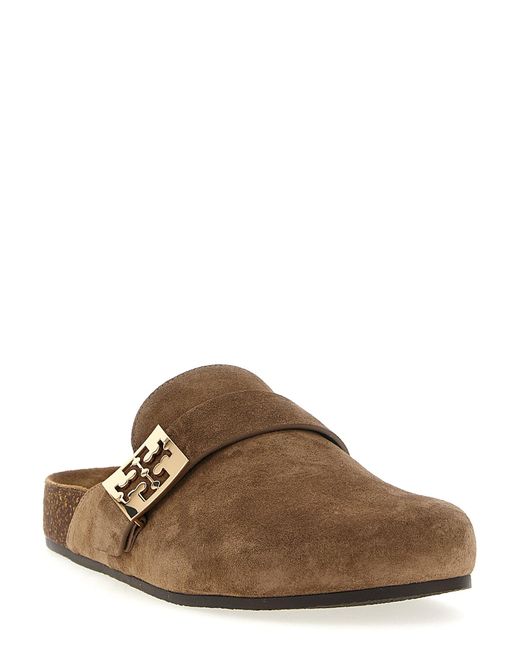 Mellow Flat Shoes Marrone-Donna di Tory Burch in Brown
