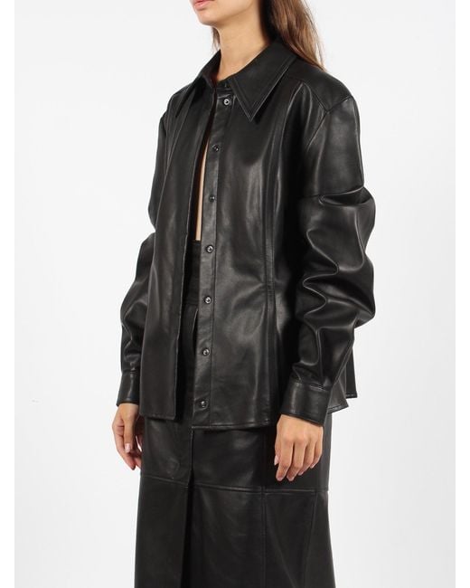 Alberta Ferretti Black Shirt Jacket