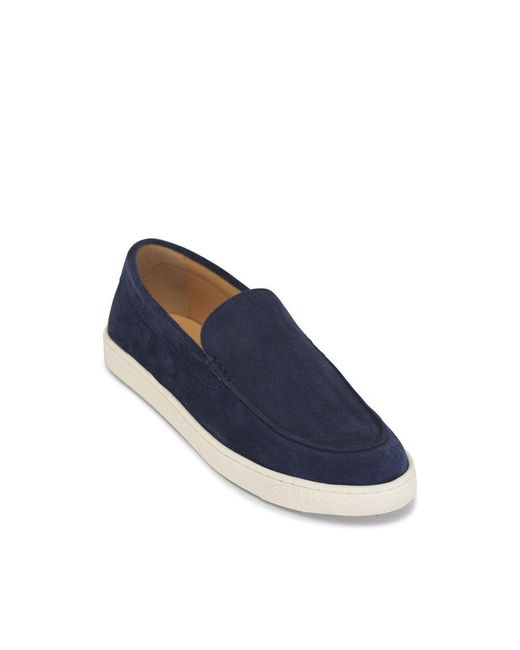 Sneakers Cotone-Uomo di Brunello Cucinelli in Blue da Uomo