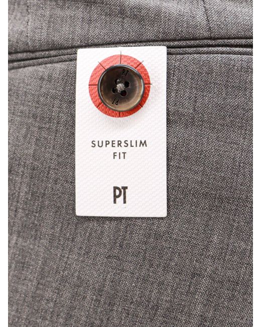 PT Torino Gray Trouser for men