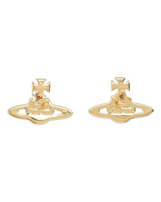 Vivienne Westwood White "Kika" Earrings