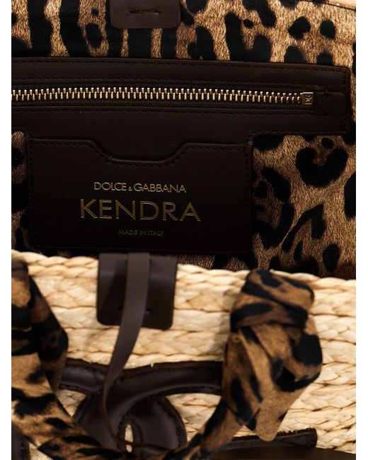 Borsetta Kendra di Dolce & Gabbana in Natural