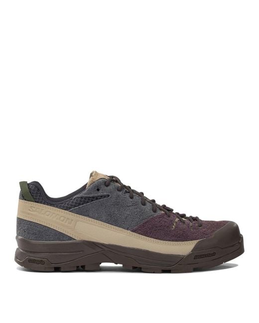 Salomon Brown X-Alp Suede Sneakers & Slip-On for men