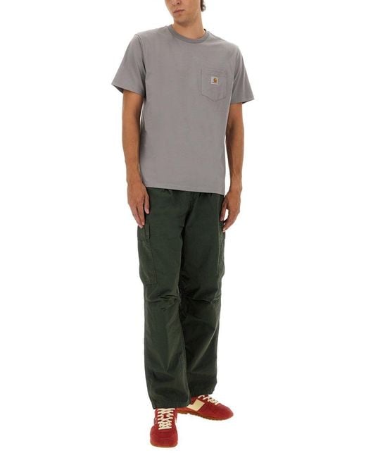 Carhartt Green Cargo Pants "cole" for men