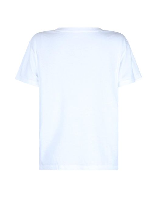 Zadig & Voltaire Blue T-shirts And Polos Light And Natural