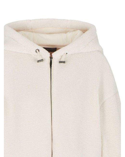 Emporio Armani White Coats Light And Natural