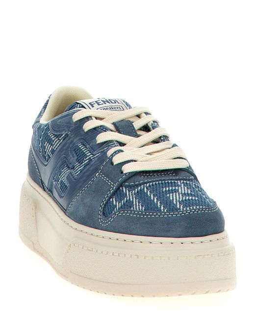 Sneaker ' Match' di Fendi in Blue