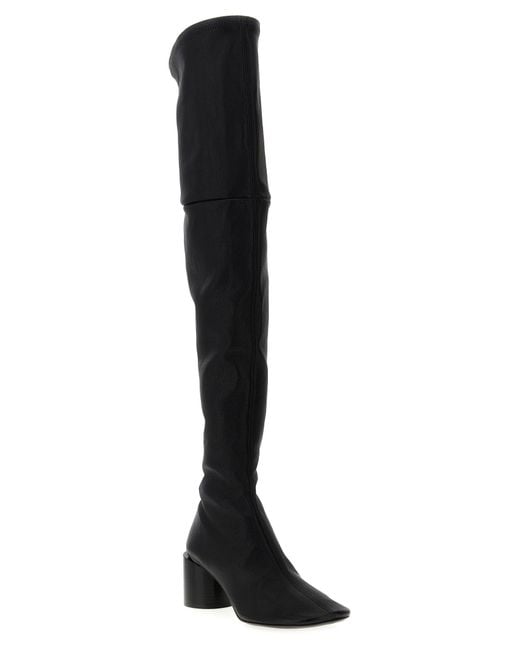 Jil Sander Black Nappa Boots Boots And Ankle Boots