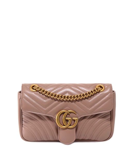 Gucci GG Marmont in Brown Lyst