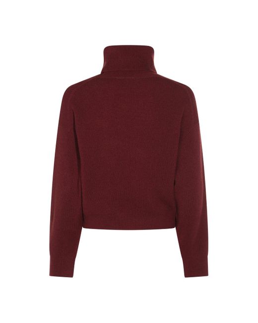 Sweaters Light And Natural-Donna di Brunello Cucinelli in Red