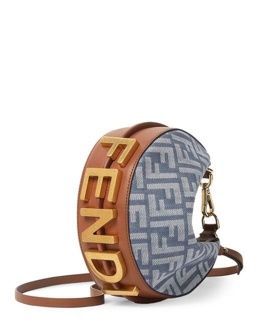 Fendi Blue Bag "Graphy" Mini