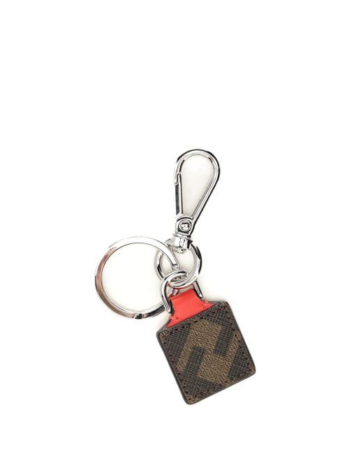 Fendi Squared Ff Keyrings for men