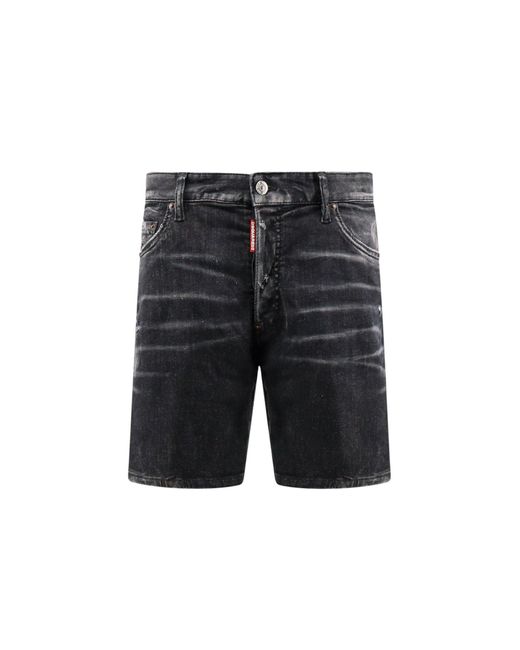 DSquared² Gray Marine Shorts for men