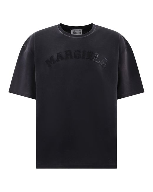 Maison Margiela Black "Memory Of" T-Shirt for men