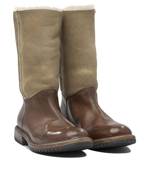 Moma Brown Ankle Boots