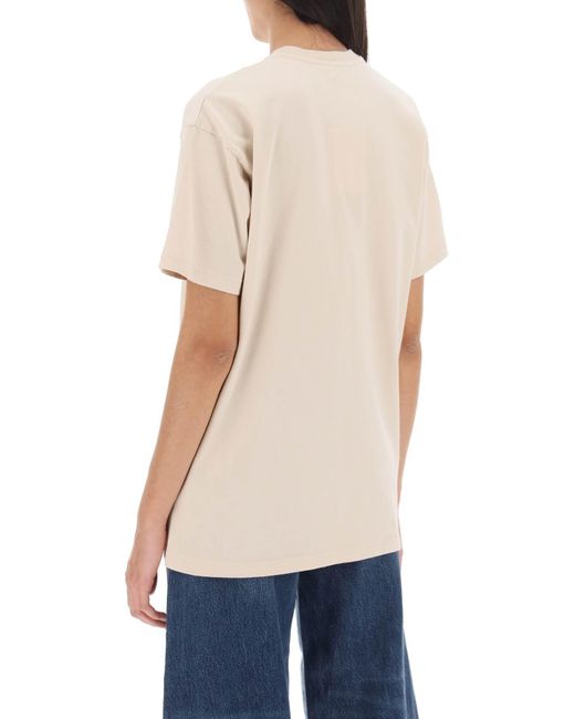 Totême  Natural Oversized Straight T-Shirt