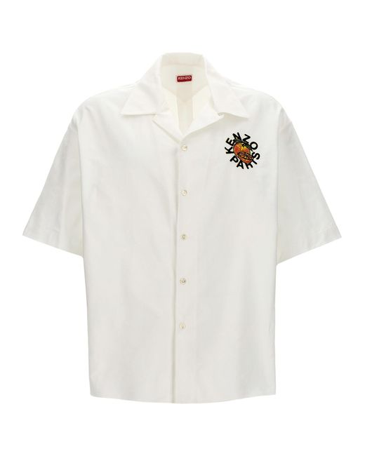 Orange Camicie Bianco di KENZO in White da Uomo