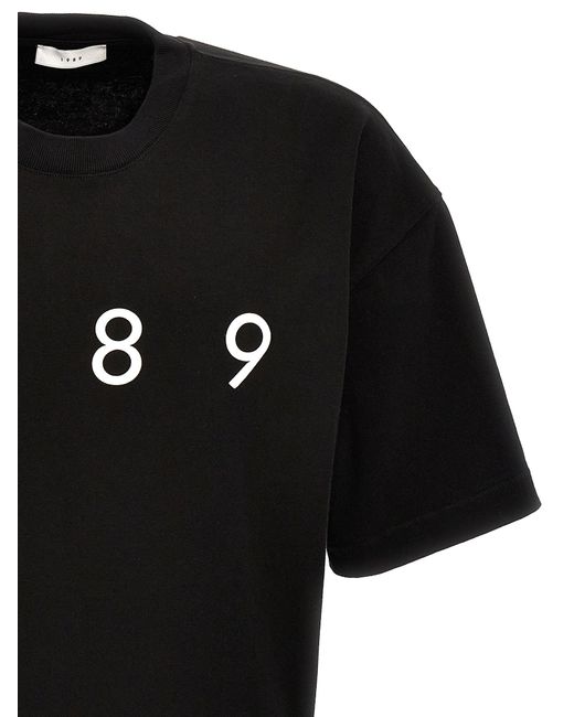 1989 STUDIO Black 1989 Logo T-Shirt for men