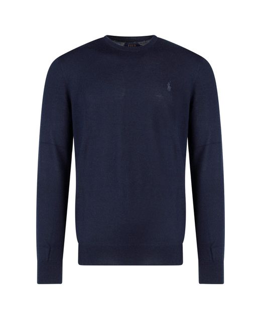 Ralph Lauren Blue Sweater for men