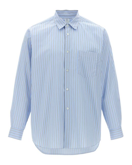 Comme des Garçons Blue 'Forever' Shirt for men