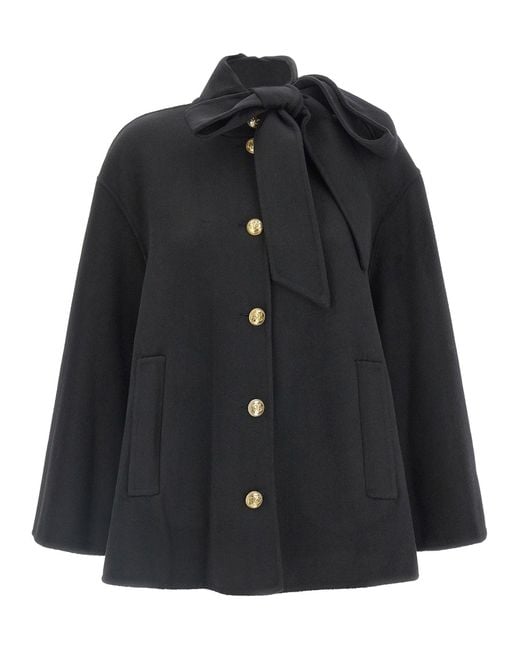 Zimmermann Black 'Hypnotic' Coat