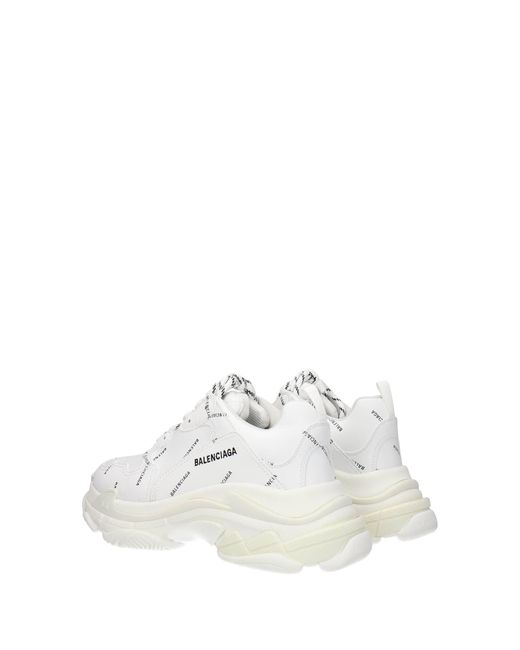 Balenciaga men's deals leather sneakers