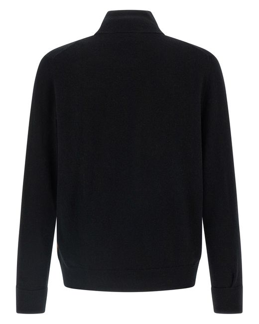 Ballantyne Cardigan Argyle Sweaters And Cardigans Black for men