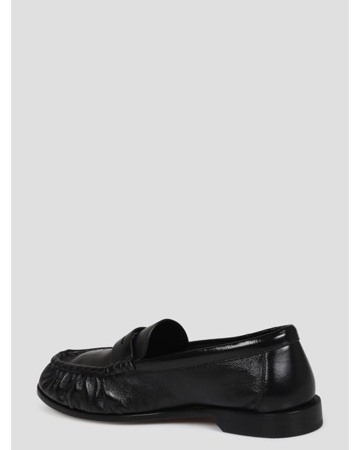 Le loafer penny slippers di Saint Laurent in White da Uomo
