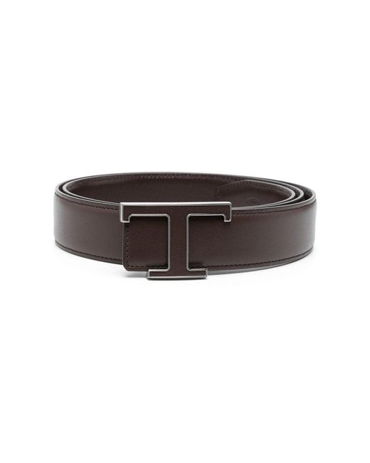 Cinture Pelle-Uomo di Tod's in Brown da Uomo